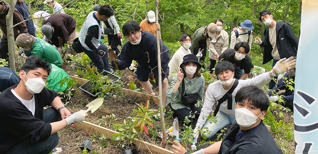 第22回湘南国際村めぐりの森植樹祭